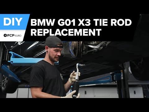 Bmw X3 Tie Rod Replacement Diy (2018-2025 Bmw G01 X3, G02 X4)