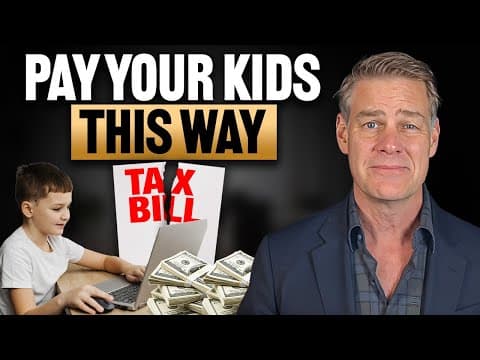How To Pay Your Kids From Your Llc (legally Slash Taxes)