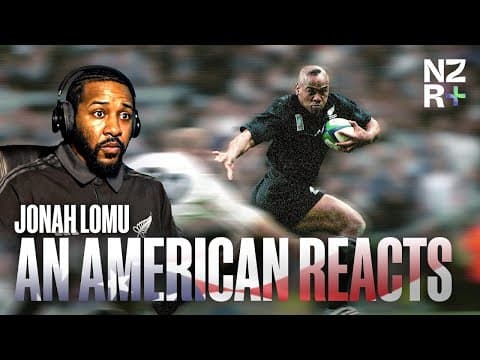 American Reacts To Jonah Lomu Highlights! (the Goat)