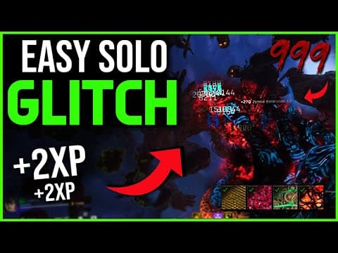 Easy Solo Under The Map Pile Up Glitch On Black Ops 7 Zombies For Max Rank & Round 999!