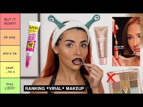 I Ranked These *viral* Tiktok Makeup Products (the Influencers Lied) | Steph Toms