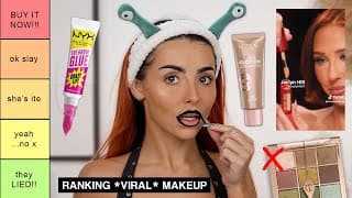I Ranked These *viral* Tiktok Makeup Products (the Influencers Lied) | Steph Toms