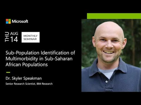 Sub-population Identification Of Multi-morbidity In Sub-saharan African Populations