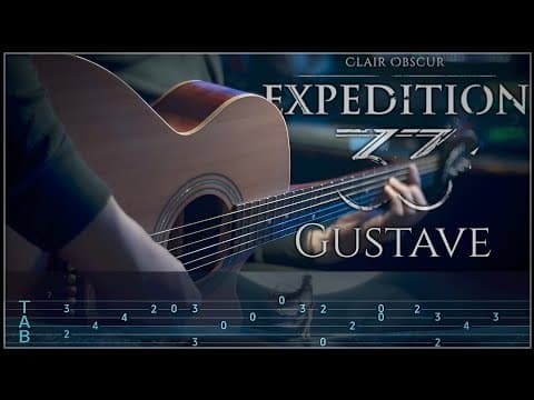 Gustave - Clair Obscur: Expedition 33 On Fingerstyle Guitar Verynize 【tabs】