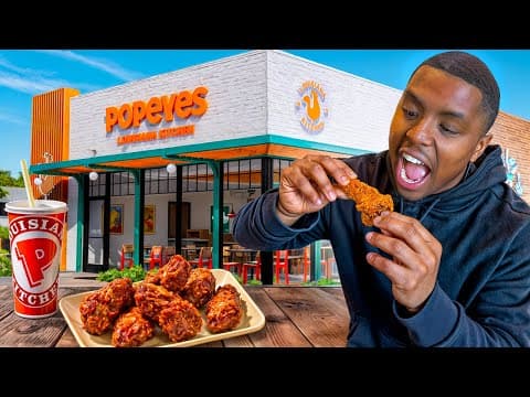 Popeyes New Luisiana Garlic Wings Let Me Down