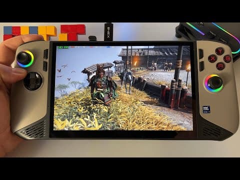 Ghost of Tsushima | MSI Claw 8 AI+ gameplay | OneXGPU AMD Radeon RX 7600M XT