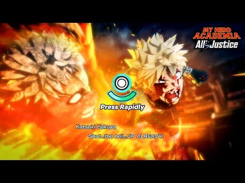 My Hero Academia: All's Justice - Bakugo Vs All For One Boss Gameplay & Story Mode Ending Cutscene
