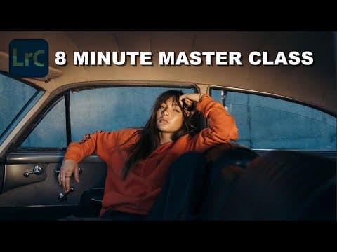 Portrait Editing Master Class In 8 Minutes - Must Know Tips In Adobe Lightroom