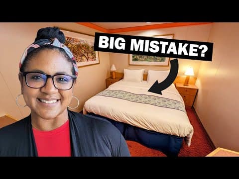We Booked The Smallest & Cheapest Cabin For An Alaskan Cruise - Was It A Mistake?