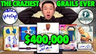 This Insane $400,000 Sports Card Haul Contains The Craziest Unseen Grails Ever! 😱🔥