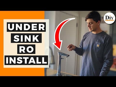 How To Install Under Sink Ro Filter | Mizudo Tankless Reverse Osmosis Water Filter Install