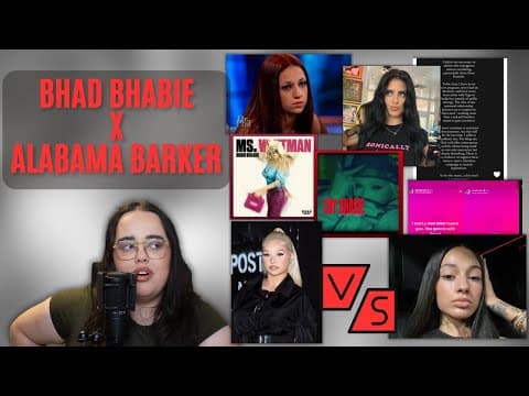 The (almost) Entire Bhad Bhabie Alabama Barker Feud - Explained
