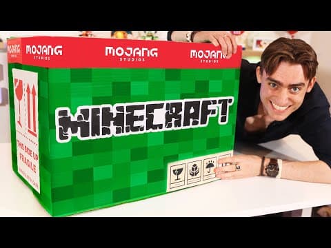 Minecraft Sent Me A Mystery Box!