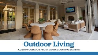 Bring Your Backyard To Life: Outdoor Speakers, Tvs & Smart Lighting