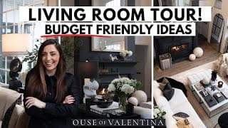 Living Room Tour  I Changed Everything!