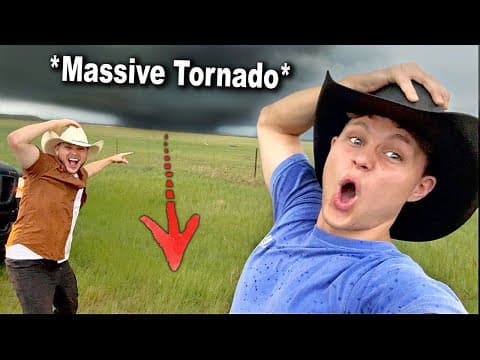 I Escaped This Rare Monster Tornado