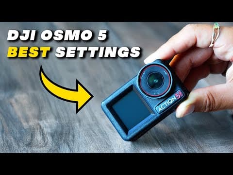 How To Film Like A Pro On The Dji Osmo Action 5! (critical Tips / Beginners Guide)