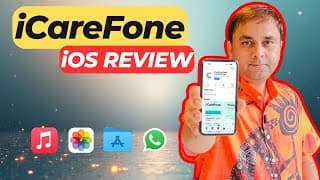 Icarefone Ios App Review & Full Guide | Best Iphone Manager (tenorshare Collaboration)