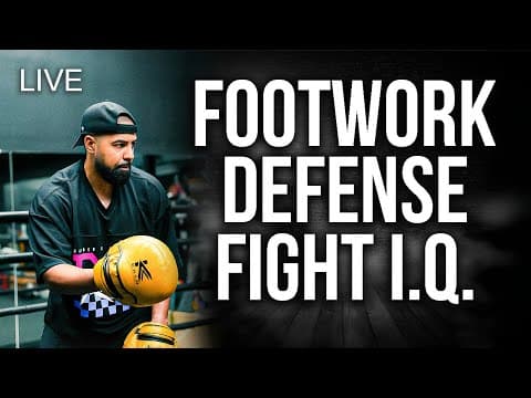 The Boxing Blueprint For December: Footwork, Defense & Fight Iq (live Q&a)”