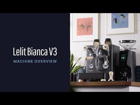 Lelit Bianca V3 Espresso Machine Overview