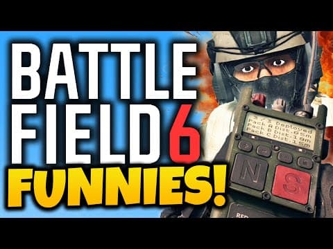 Battlefield 6: Funny Moments! - Try Not To Laugh! (you Will Fail)