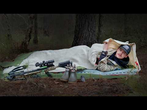 Overnight In A $7 Harbor Freight Cowboy Bedroll