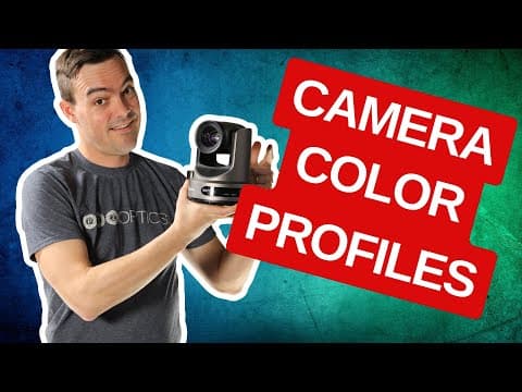 Ptzoptics Camera Color Profiles Demo