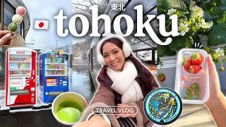 Japan Vlog 🇯🇵🍵🍓 Tohoku's Best Things To Do | Sendai, Matsushima, Morioka, Ichinoseki (pt. 2)