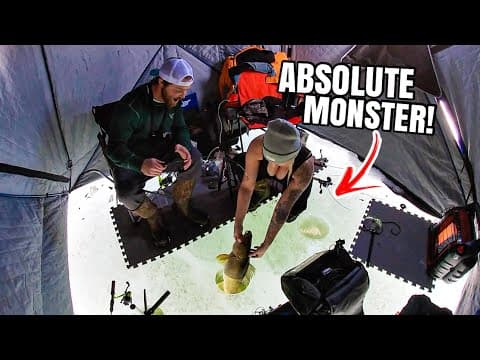 New Year Ice Fishing!! A Welcome To 2026! (happy New Year!!)