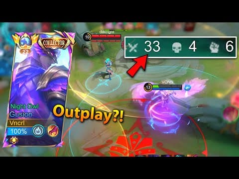 33 Kills! Build Reveal🔥 Abuse This Before It Gets Nerfed! (gusion Best Build 2026)