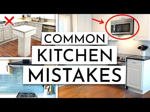 Common Design Mistakes That Will Ruin Your Kitchen 😬