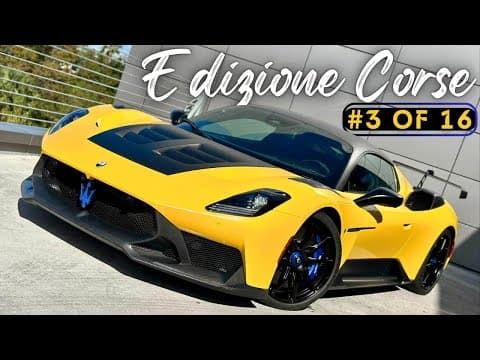 Maserati Gt2 Stradale Edizione Corse Is A Limited Edition Race Car For The Road