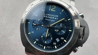 Panerai Luminor Chrono Daylight Pam 327 Pam00327 Watch Review