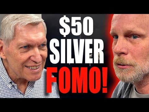 Has $50 Silver "fomo" Suddenly Erupted?!  Dealer Is Shocked With What's Going On...
