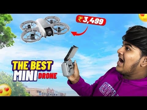 D1 Pro Smart Mini Drone 🔥Dual Battery Power 🔋 Adjustable Camera ⚡️
