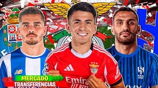 10 Transferencias Confirmadas | Rumores 25/26! Thiago Almada Benfica, André Silva Porto, Pavlidis ..