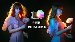 Creating Stunning Portraits With Super Small Rgb Lights In My Living Room, Behind The Scenes