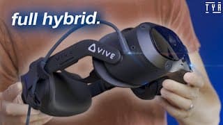 I Tried The Vive Focus Vision - The Full Hybrid Vr Headset