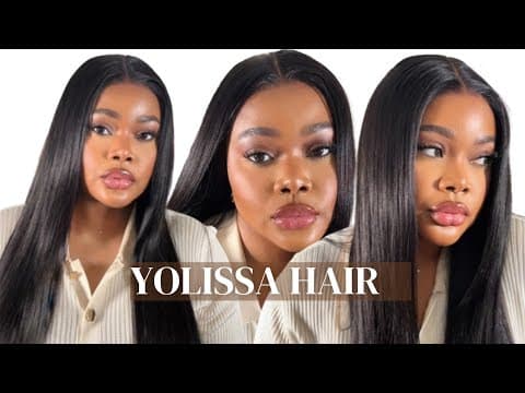 Super Flat | Quick & Easy 5x5 Closure Wig Install For Beginners Ft Yolissa Hair | Edwigealamode