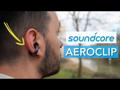 Soundcore Aeroclip Clip-on Earbuds Review | Open Ear Excellence!