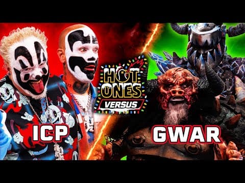 Insane Clown Posse Vs. Gwar | Hot Ones Versus Holiday Special