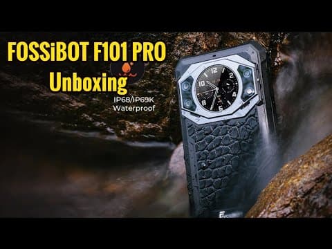 Fossibot F102 Unboxing & Camera Test