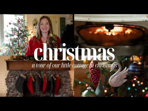 Cottage Christmas Tour 2025: Come See The Elliott Homestead At Christmas!