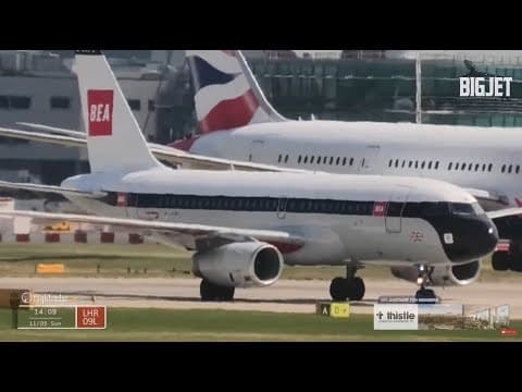 Heathrow 09 Arrivals With Airport Action!