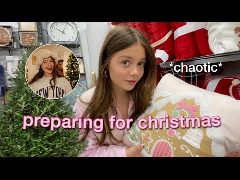 Shopping And Decorating For Christmas🎄🎀 🛒  *ft My Sister*