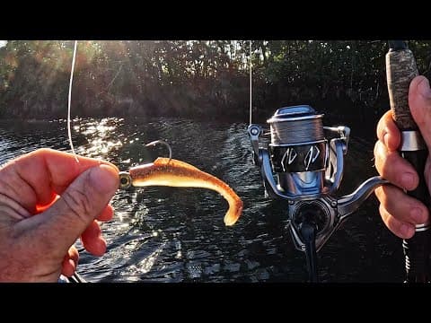 Cold Weather - Hot Fishing! Simple Lures Do The Job Again!