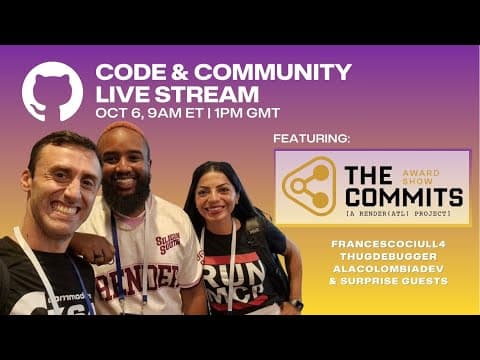Code & Community Live Stream