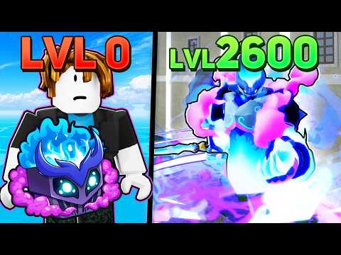 Noob To Max With Gas Fruit In Blox Fruits...