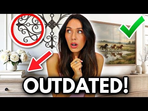 13 Things Making Your Home Look Tacky & Outdated!