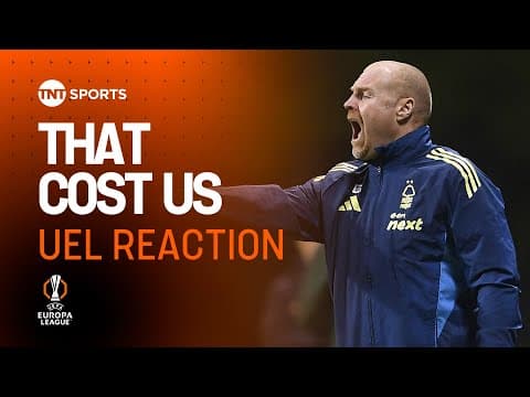 Sean Dyche Frustrated That His Nottingham Forest Side Lost To Braga Due To 'one Minute Of Madness' 😡